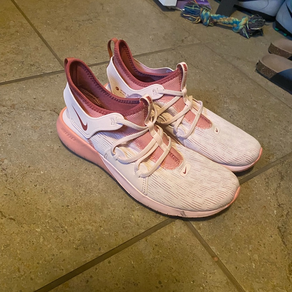 Pink Nike runners